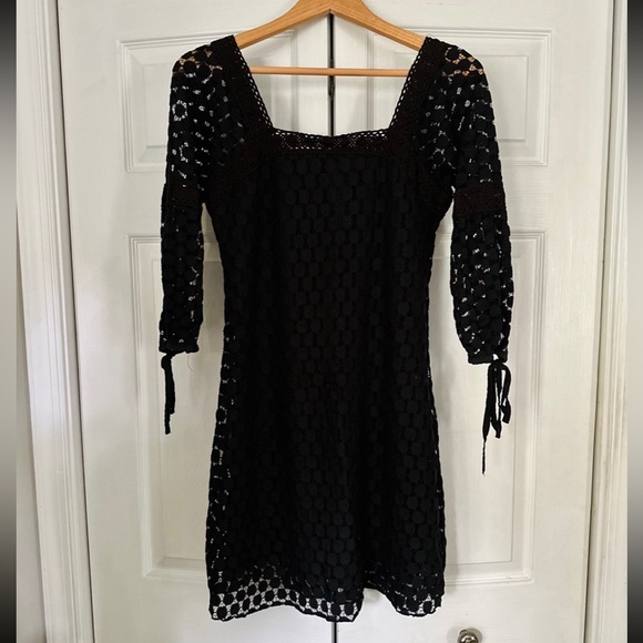 LAST CHANCE * Mod boho crochet dress - Picture 2 of 6